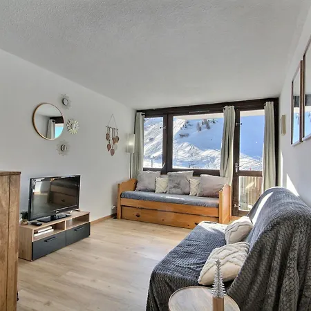 3 Personnes A Aime 2000 Avec Balcon Ensoleille - Fr-1-455-263