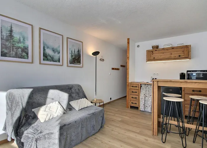 Lägenhet 3 Personnes A Aime 2000 Avec Balcon Ensoleille - Fr-1-455-263 *